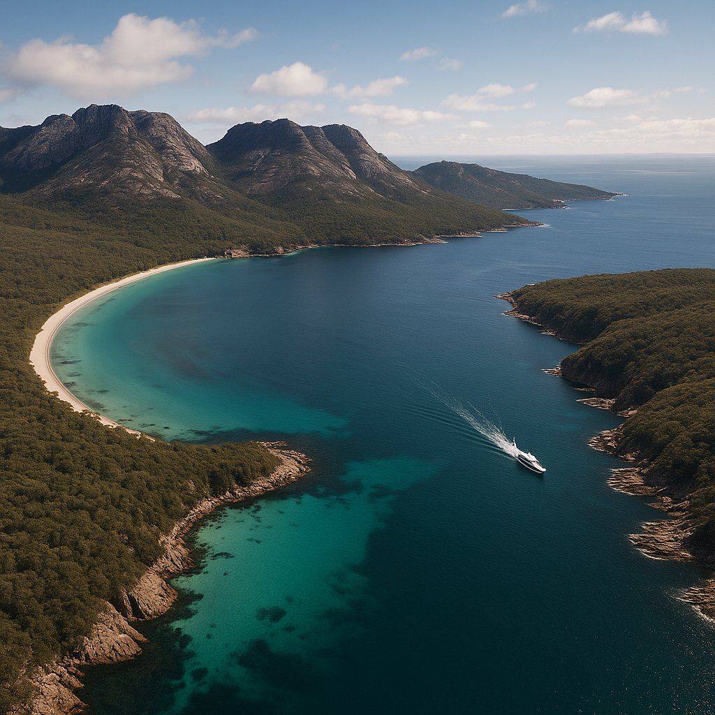 Cruise Wineglass Bay & Oyster Bay Cruise Port