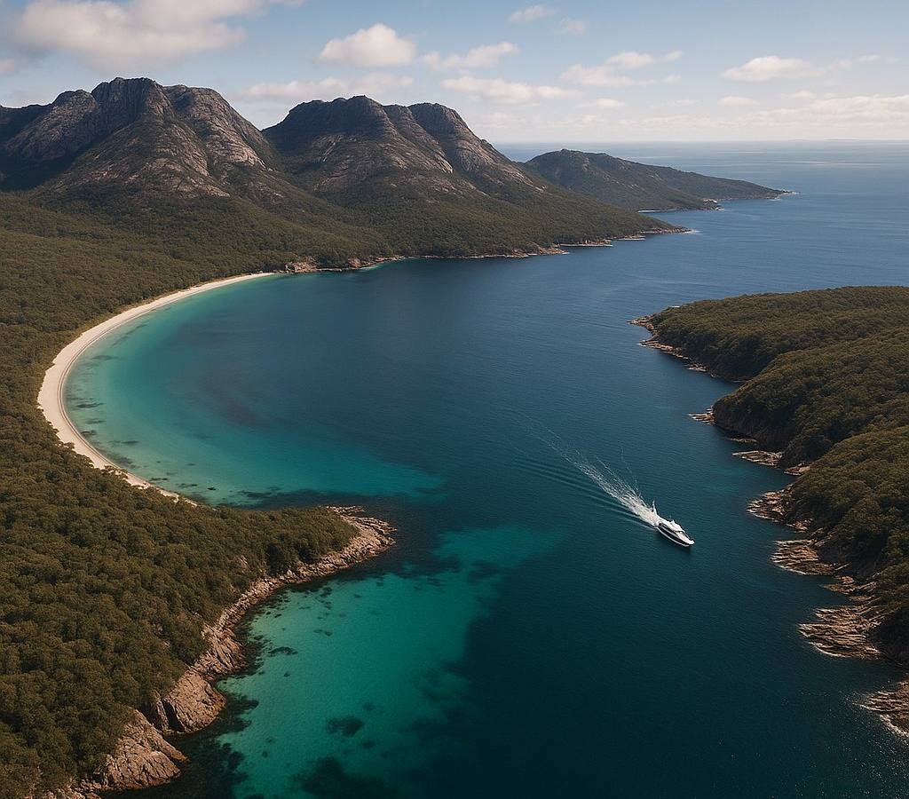 Cruise Wineglass Bay & Oyster Bay Cruise Port