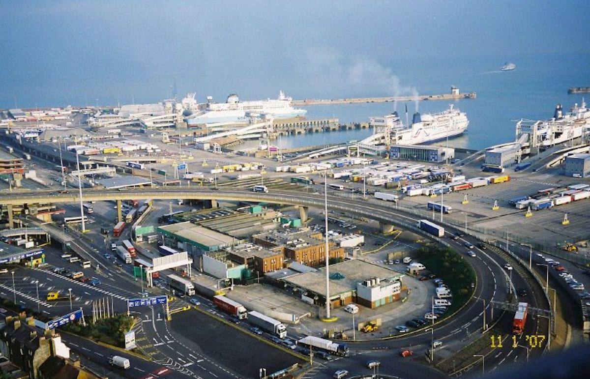 Dover (london), England cruise port