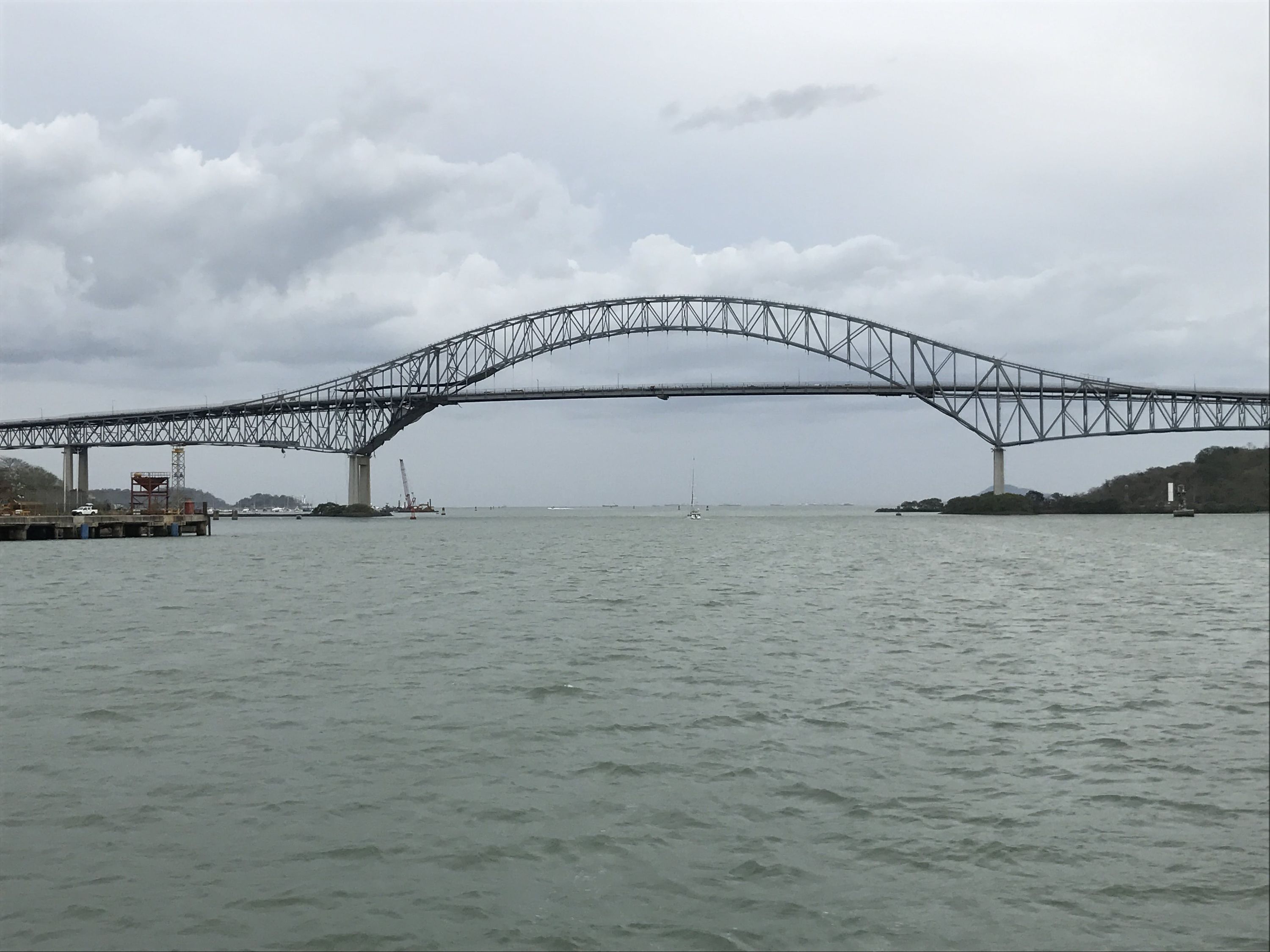 Exit Panama Canal At Cristobal