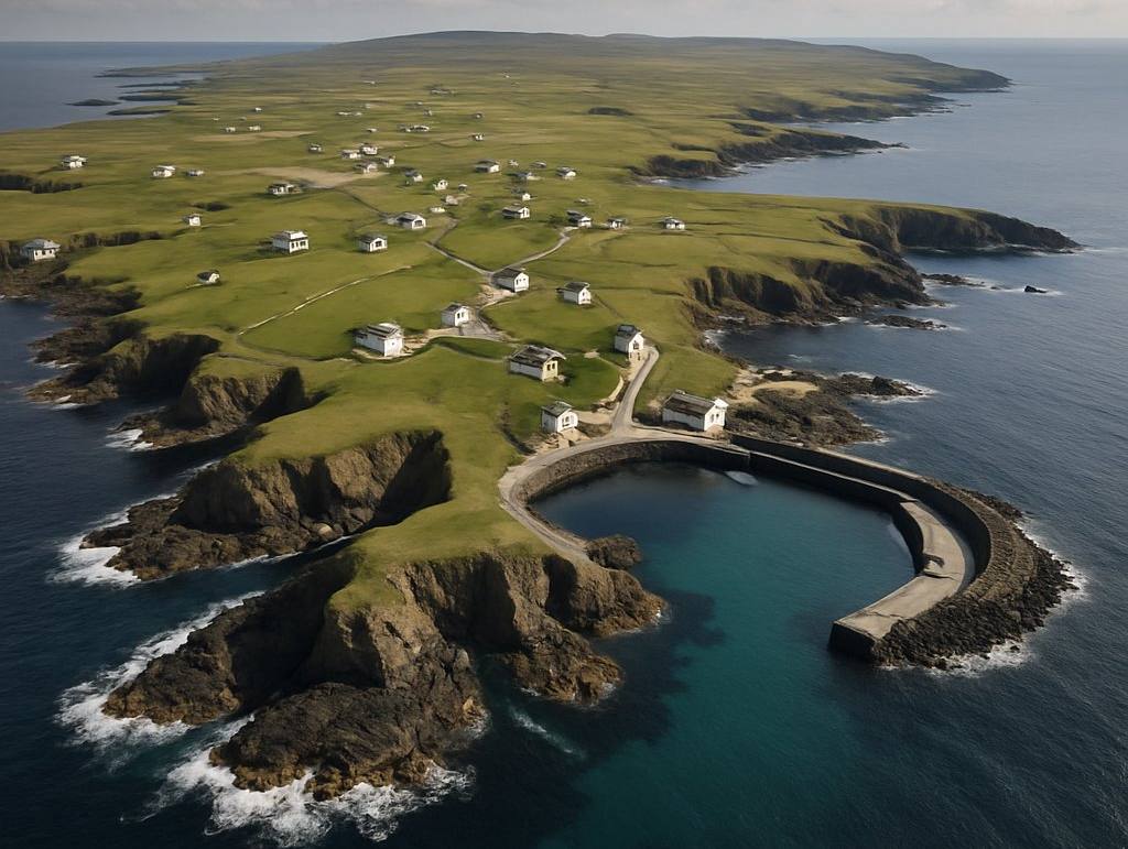 Fair Isle, Shetland Islands, Scotland cruise port