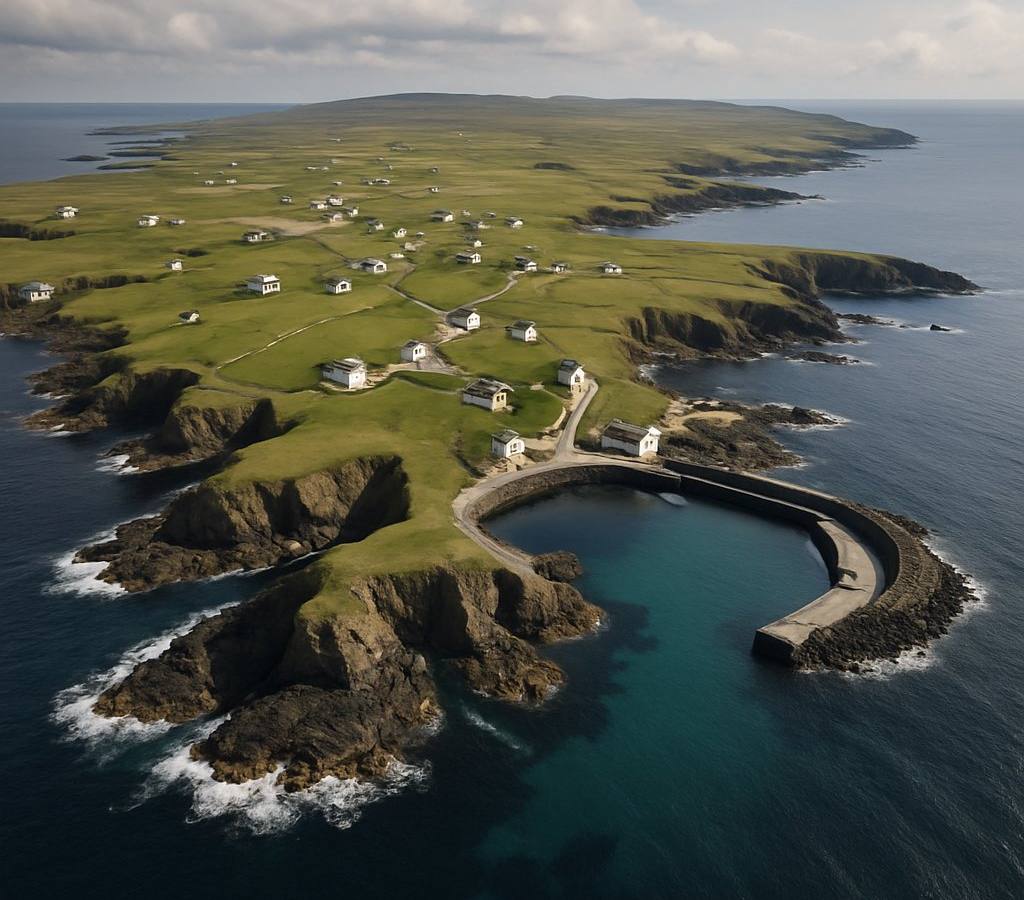 Fair Isle Cruise Port