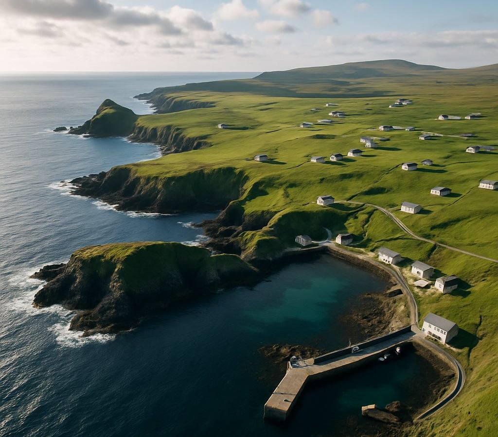 Fair Isle Cruise Port