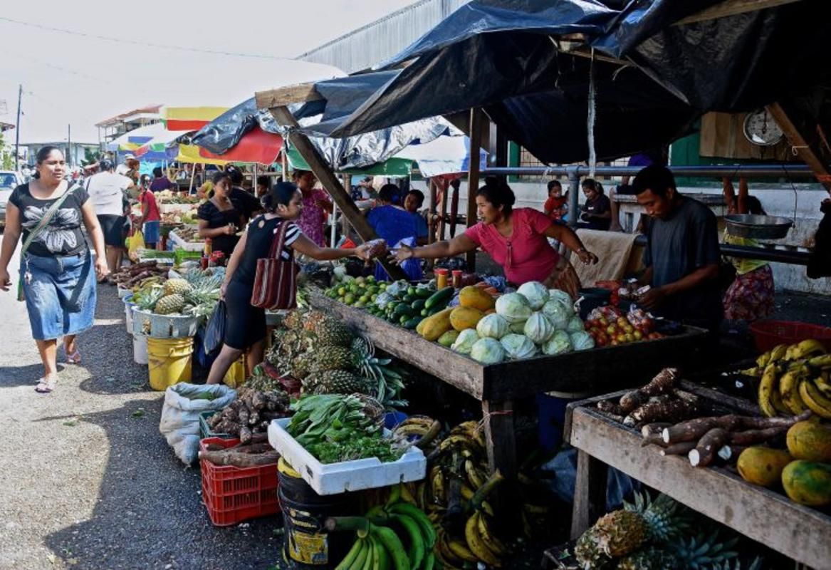 Belize City, Belize - Tourist Village Flea Market