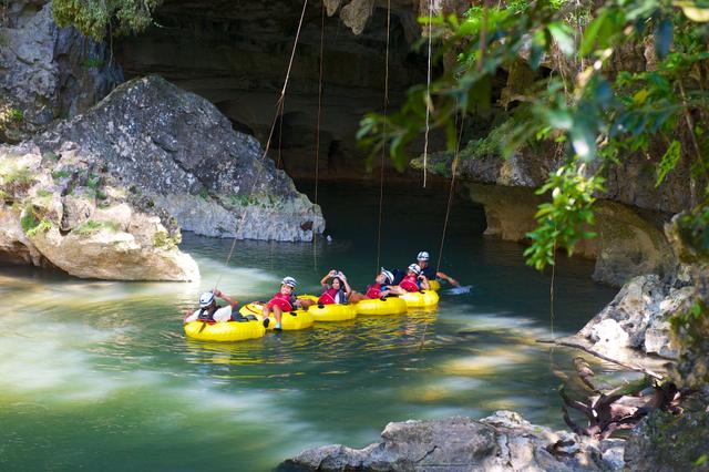 Belize City Cruise Port - Cave Tubing