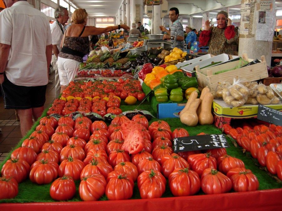 Cannes, France - Food Markets