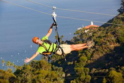 Catalina Island Cruise Port - Zipline