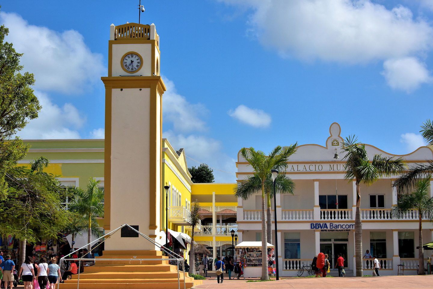 Cozumel, Mexico - San Miguel (Plaza del Sol in town square)
