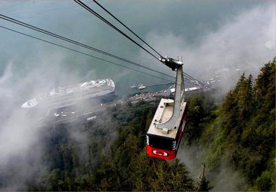 Juneau Cruise Port - Mount Roberts via Tramway