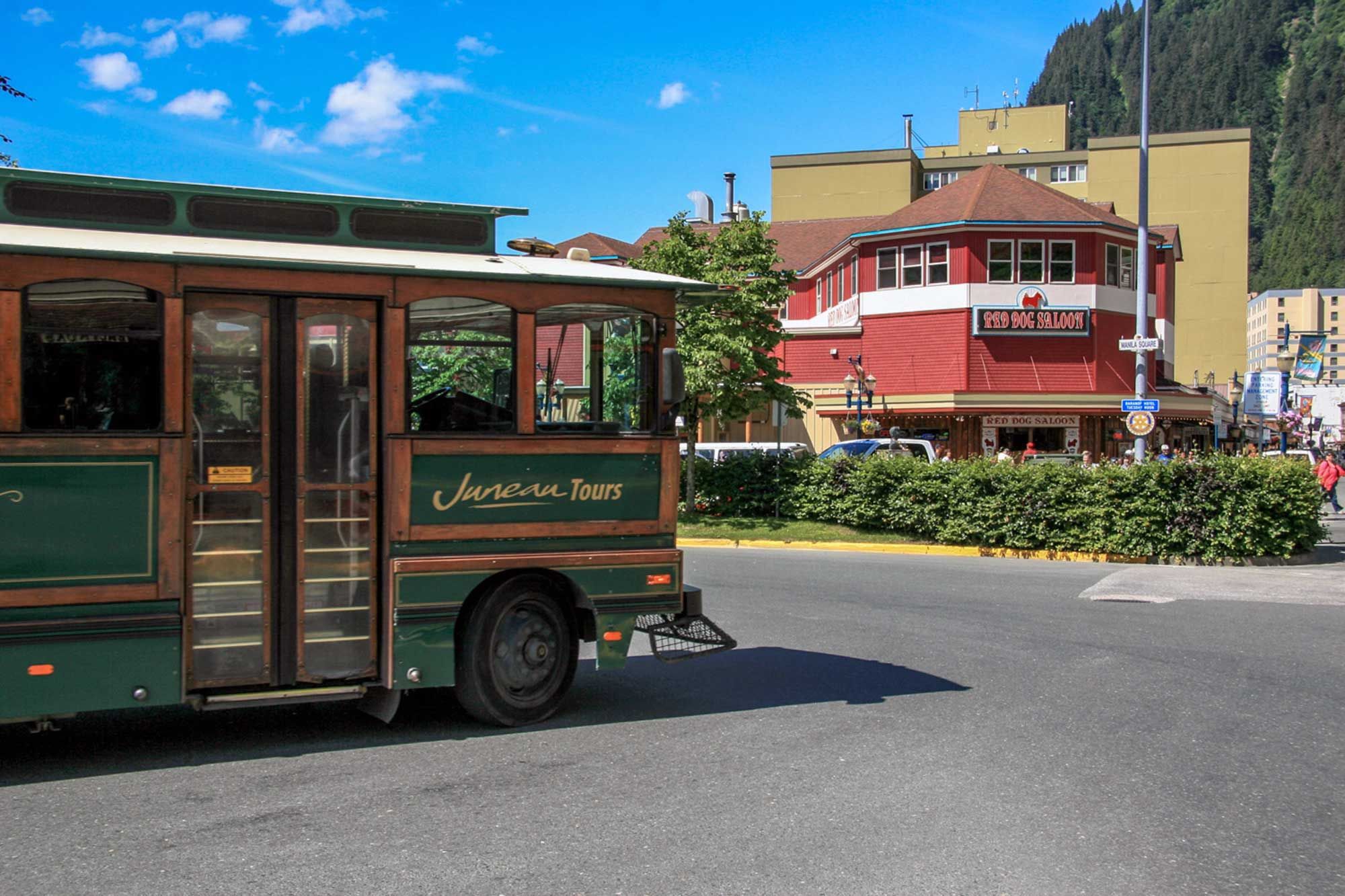 Juneau, Alaska - Trolley Tours