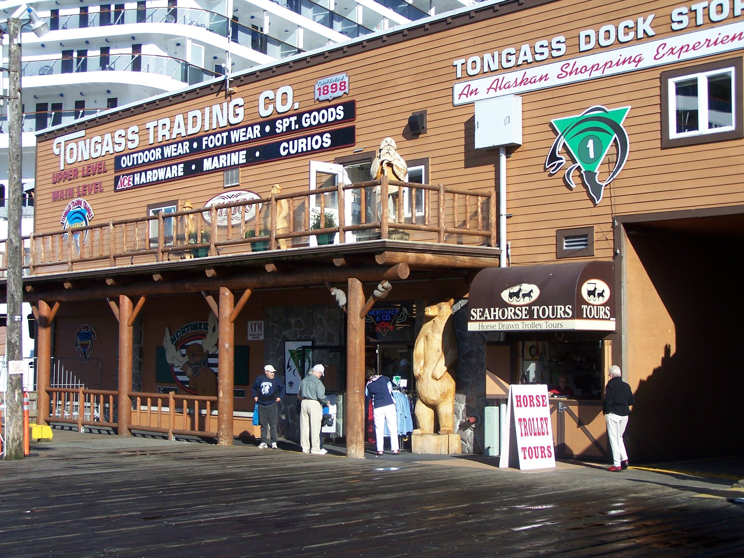 Ketchikan, Alaska - Downtown Ketchikan