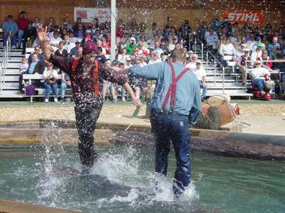 Ketchikan Cruise Port - Alaskan Lumberjack Show