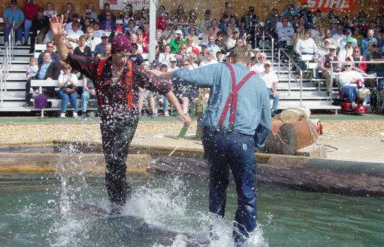 Alaskan Lumberjack Show