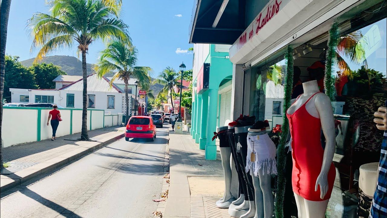 Philipsburg, St. Maarten - Front Street