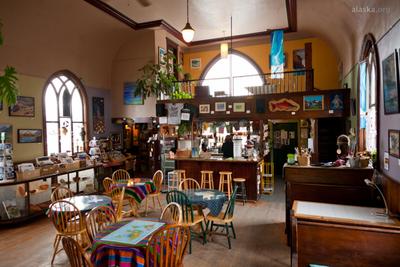 Seward Cruise Port - Resurrect Art Coffee House Gallery