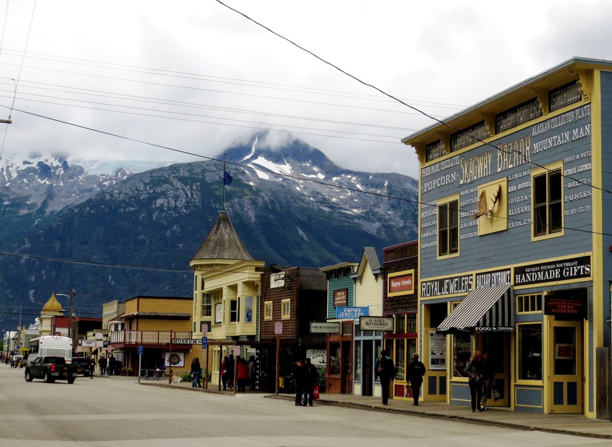Skagway, Alaska - Downtown Skagway