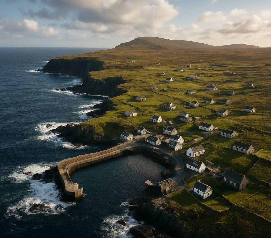 Foula Shetland Islands Scotland Cruise Port