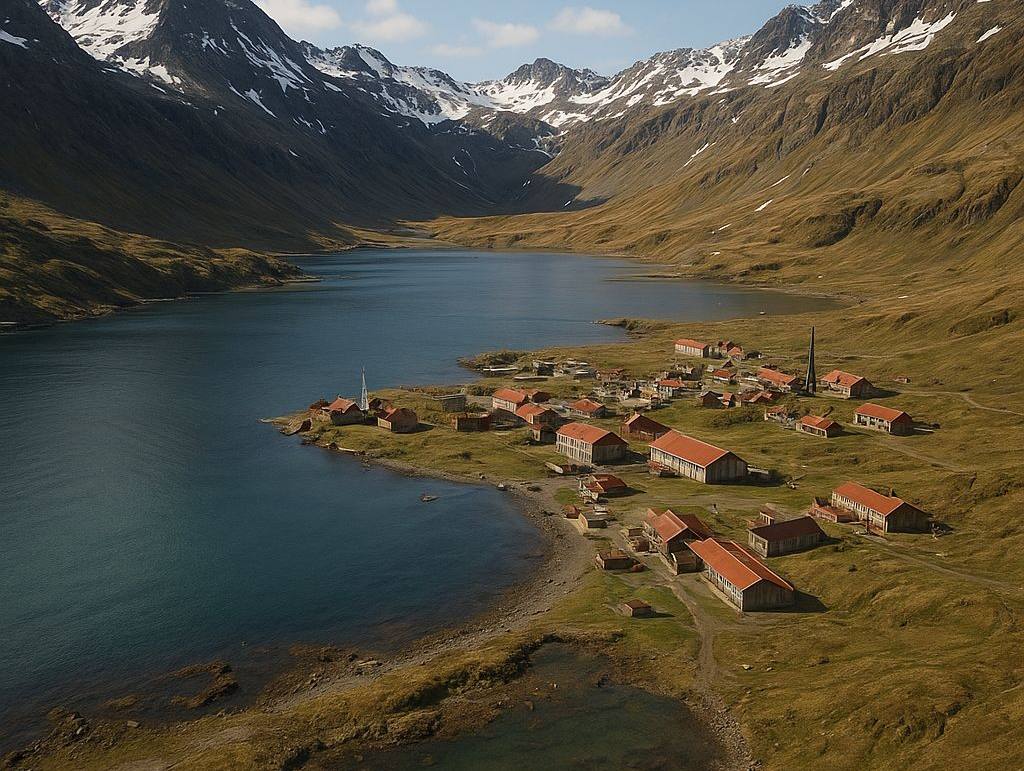 Grytviken, South Georgia Island cruise port