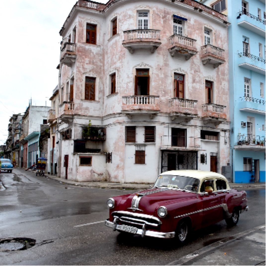Havana, Cuba Cruise Port - overhead view of the Havana itinerary stop located in the Caribbean - Western cruising region