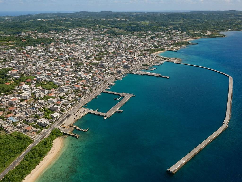 Hirara, Miyako Island, Japan cruise port