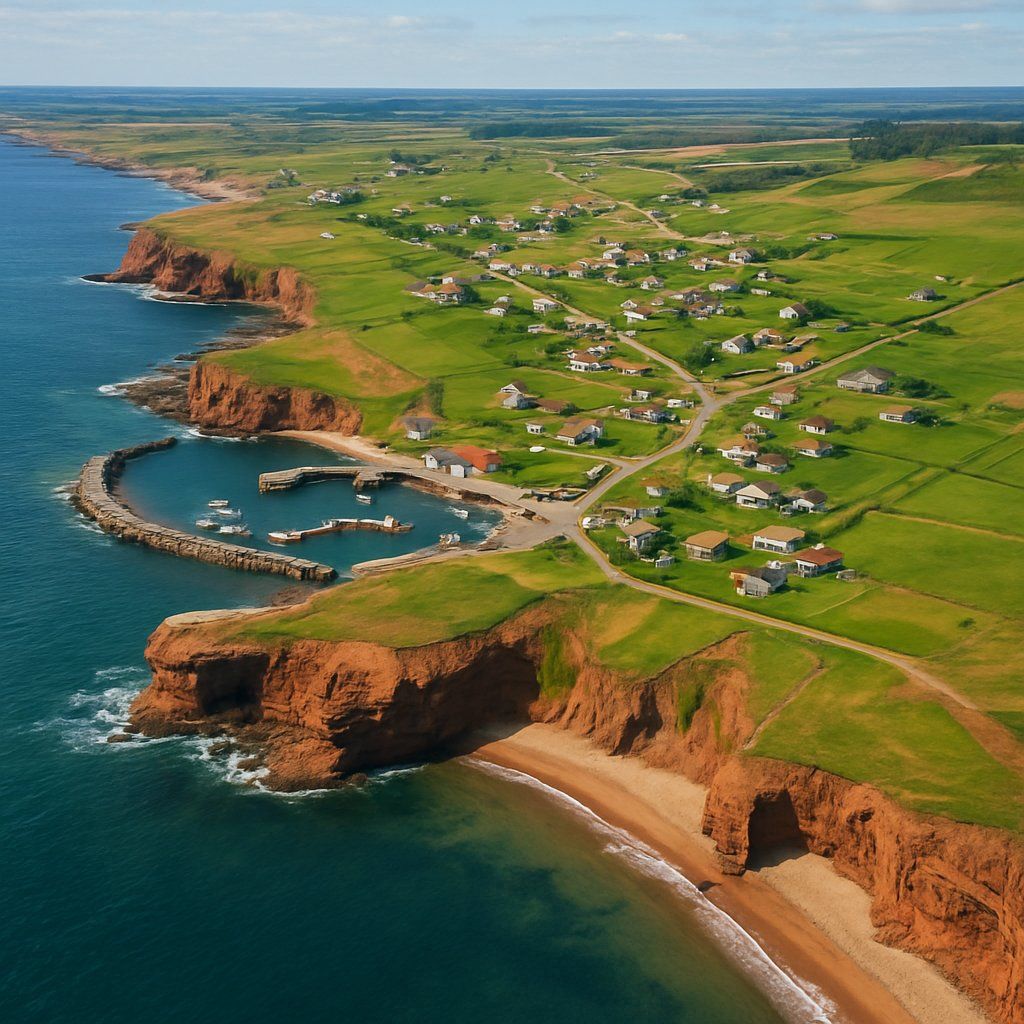 Iles De La Madeleine (magdalen Islands), Quebec