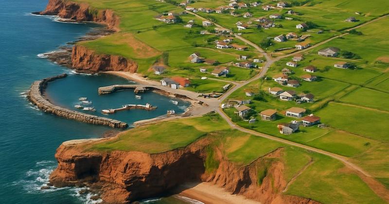 Iles De La Madeleine (magdalen Islands), Quebec