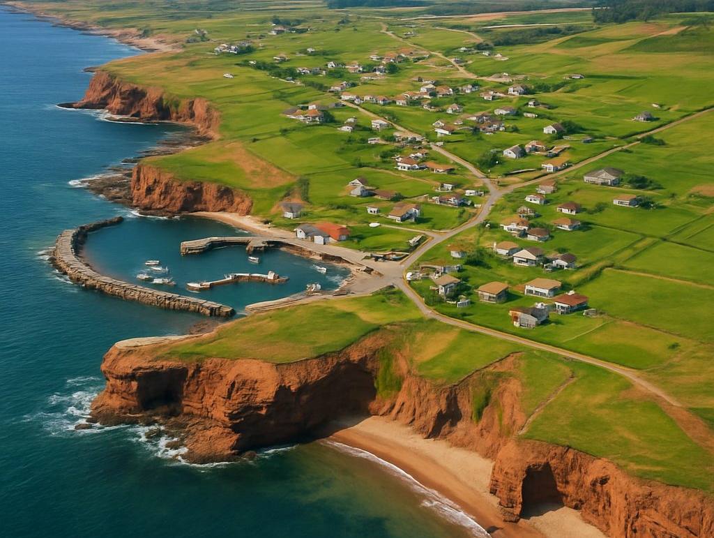 Iles De La Madeleine (magdalen Islands), Quebec cruise port