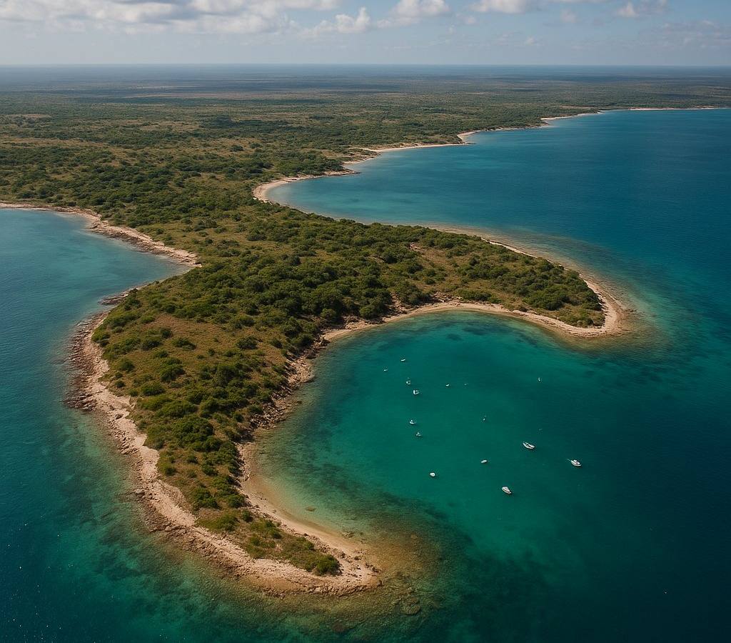 Ilha De Santa Carolina Santa Carolina Island Mozambique Cruise Port