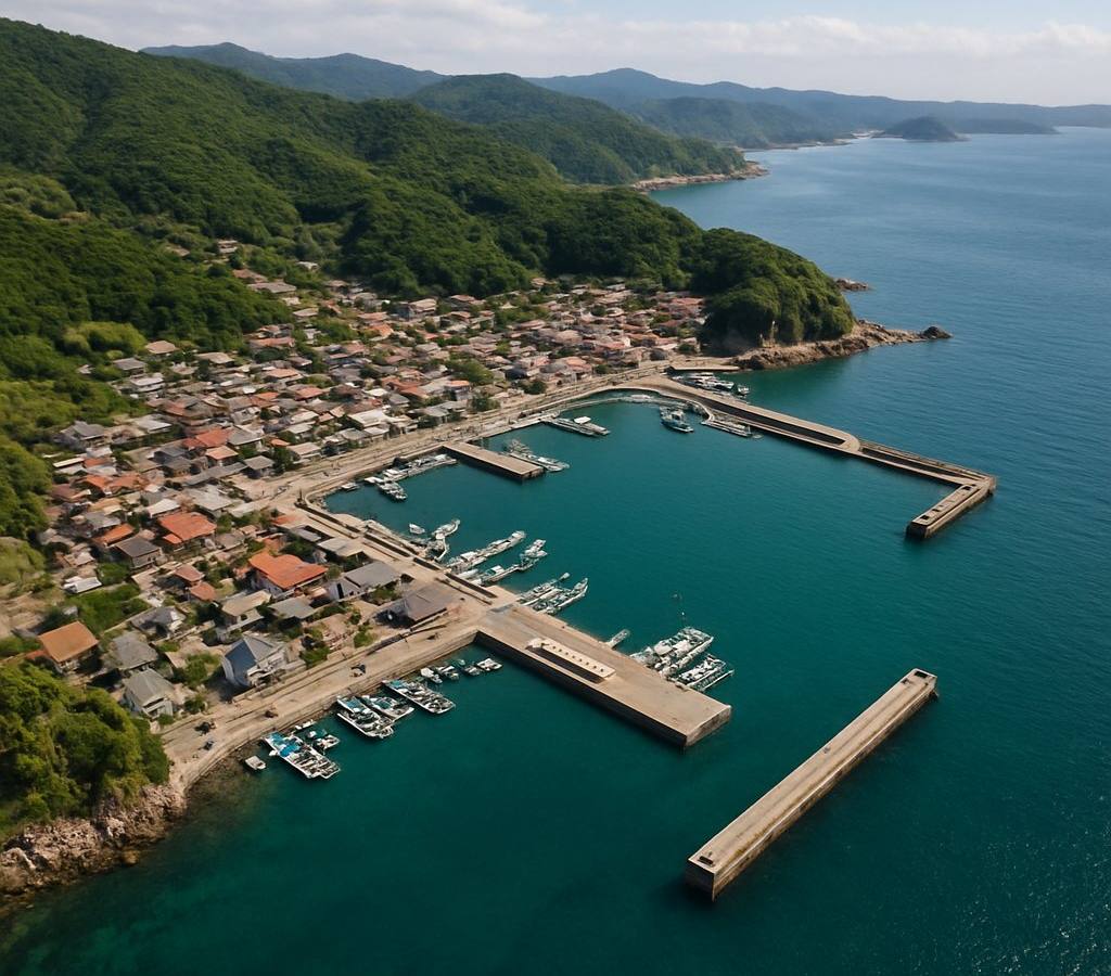 Izuhara Tsushima Japan Cruise Port