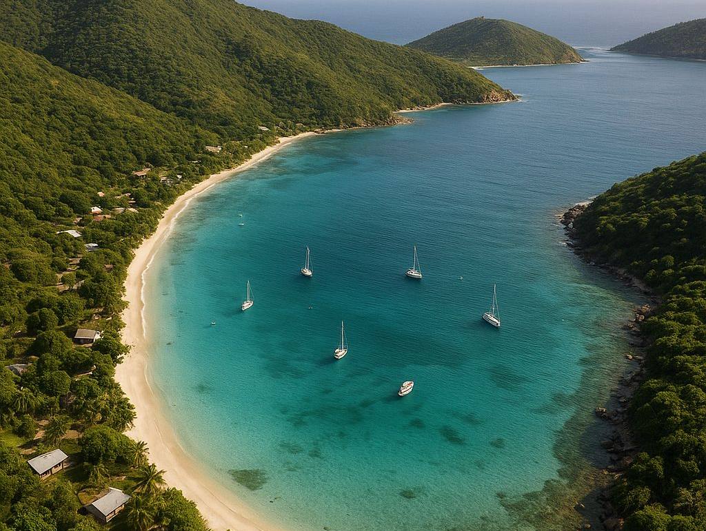 Jost Van Dyke, B.v.i. cruise port