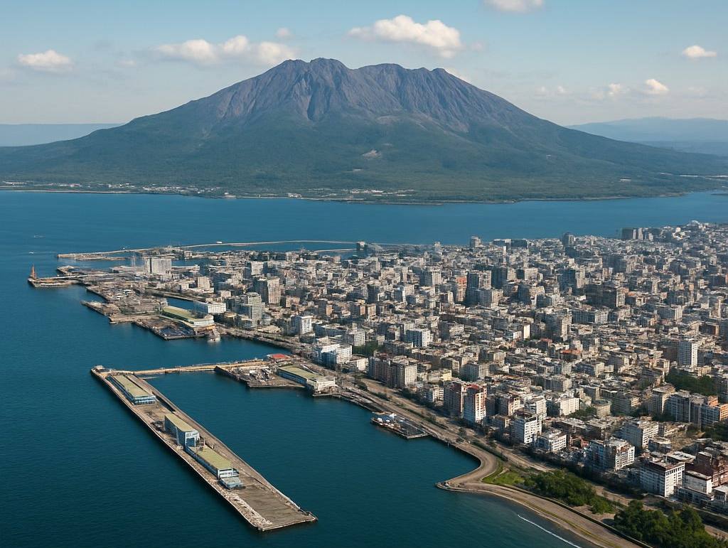 Kagoshima, Japan cruise port