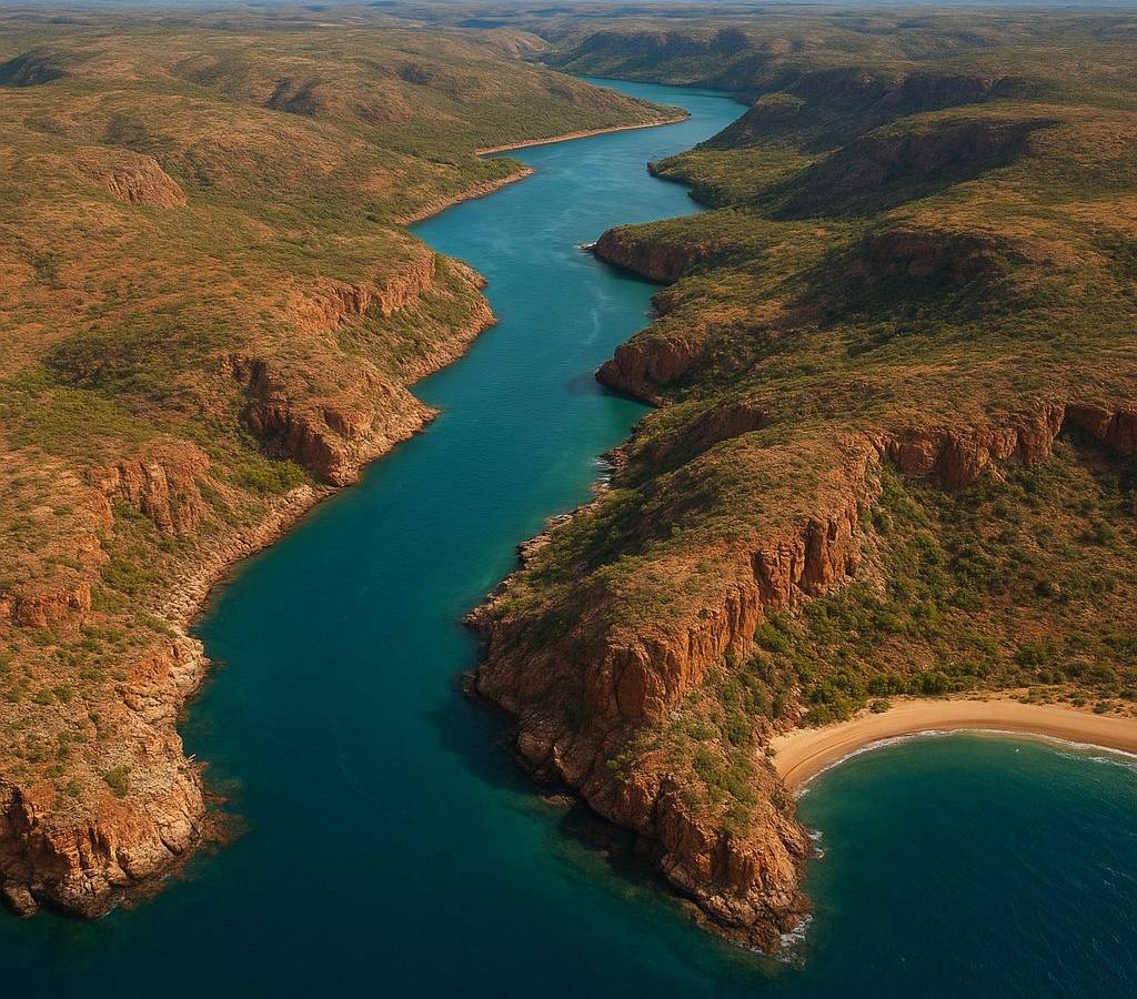 King George River Kimberly Western Australia Cruise Port