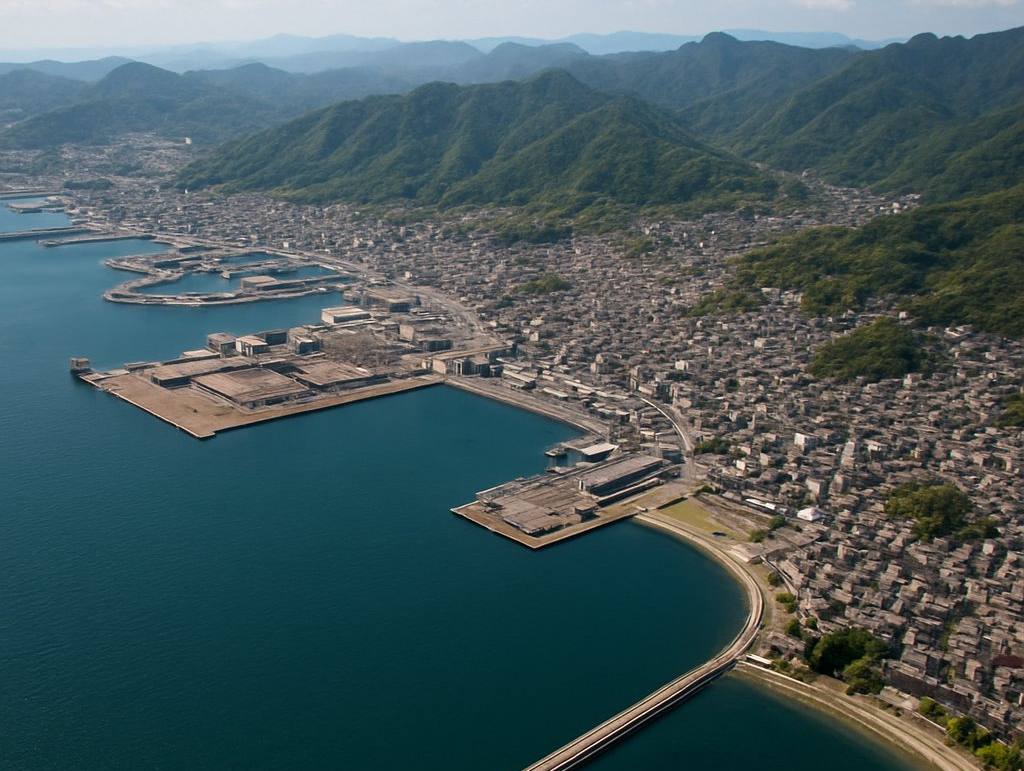 Kitakyushu (moji, Mojiku), Japan cruise port