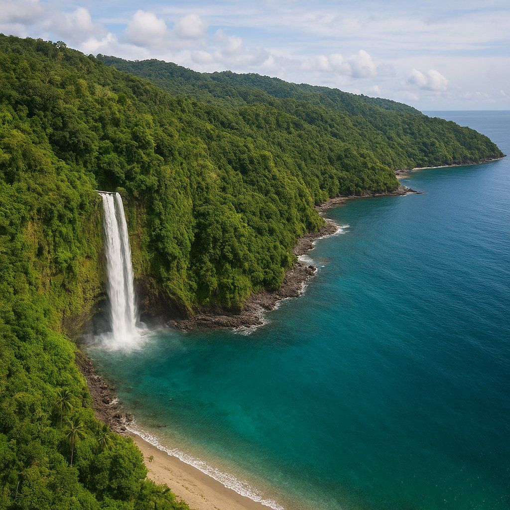 Kitikiti Waterfall, Mommon, Indonesia
