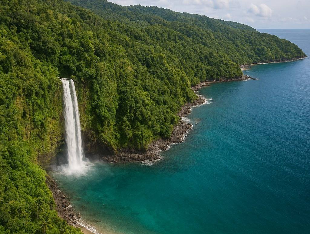 Kitikiti Waterfall, Mommon, Indonesia cruise port
