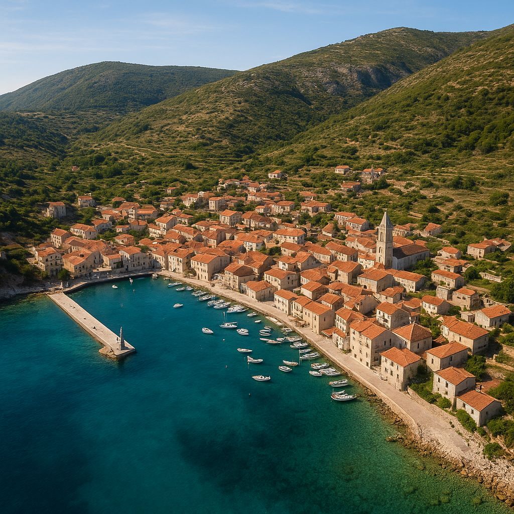 Komiza, Vis Island, Croatia