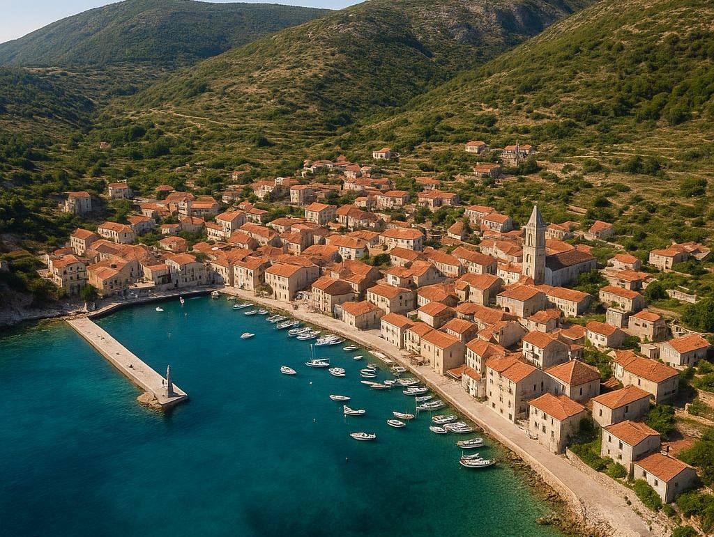 Komiza, Vis Island, Croatia cruise port