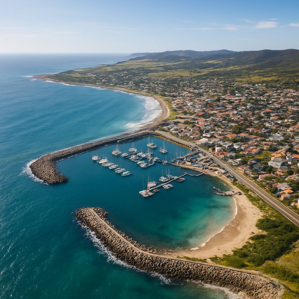 Langegaan, South Africa Cruise Port - overhead view of the Langegaan itinerary stop located in the Other (Asia/Africa/Middle East) cruising region
