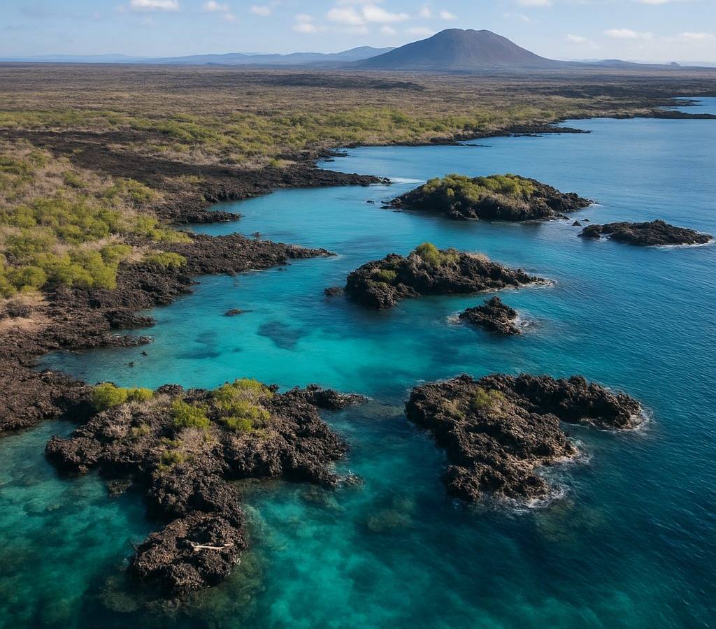 Las Tintoreras Cruise Port