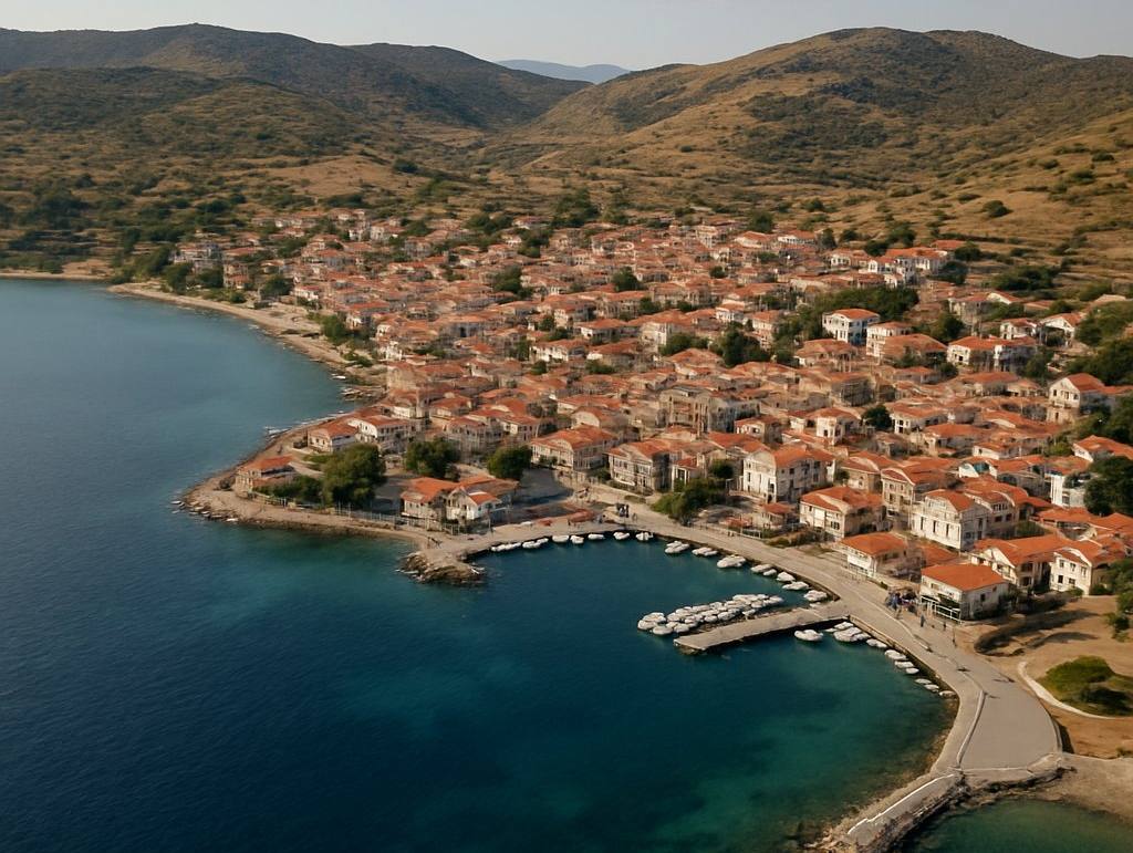 Lesbos (lesvos), Greece cruise port