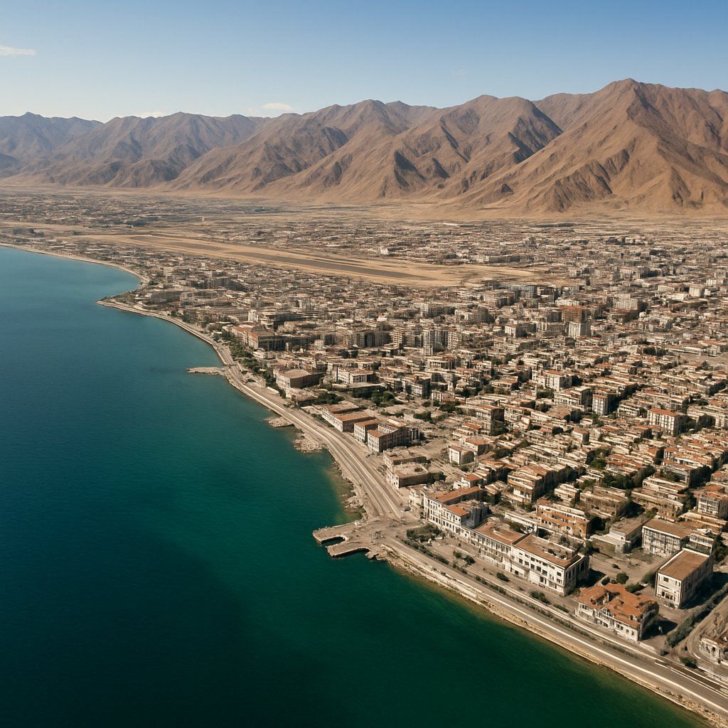 Lhasa, Tibet Autonomous Region Cruise Port - overhead view of the Lhasa itinerary stop located in the Other (Asia/Africa/Middle East) cruising region