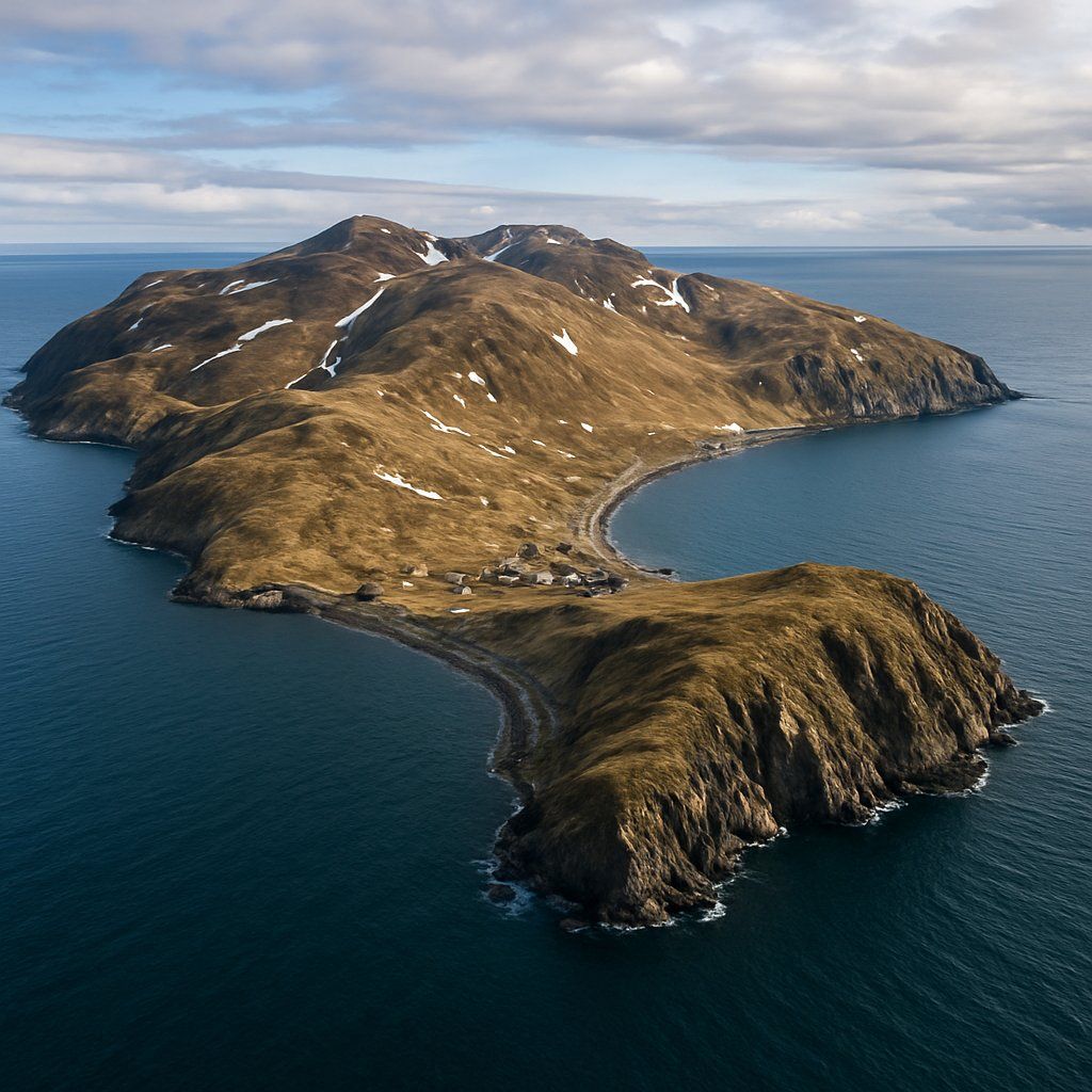 Little Diomede Island, Alaska