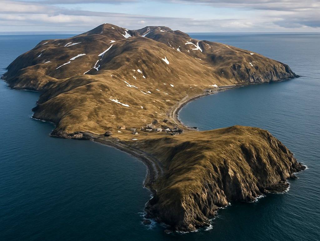 Little Diomede Island, Alaska cruise port