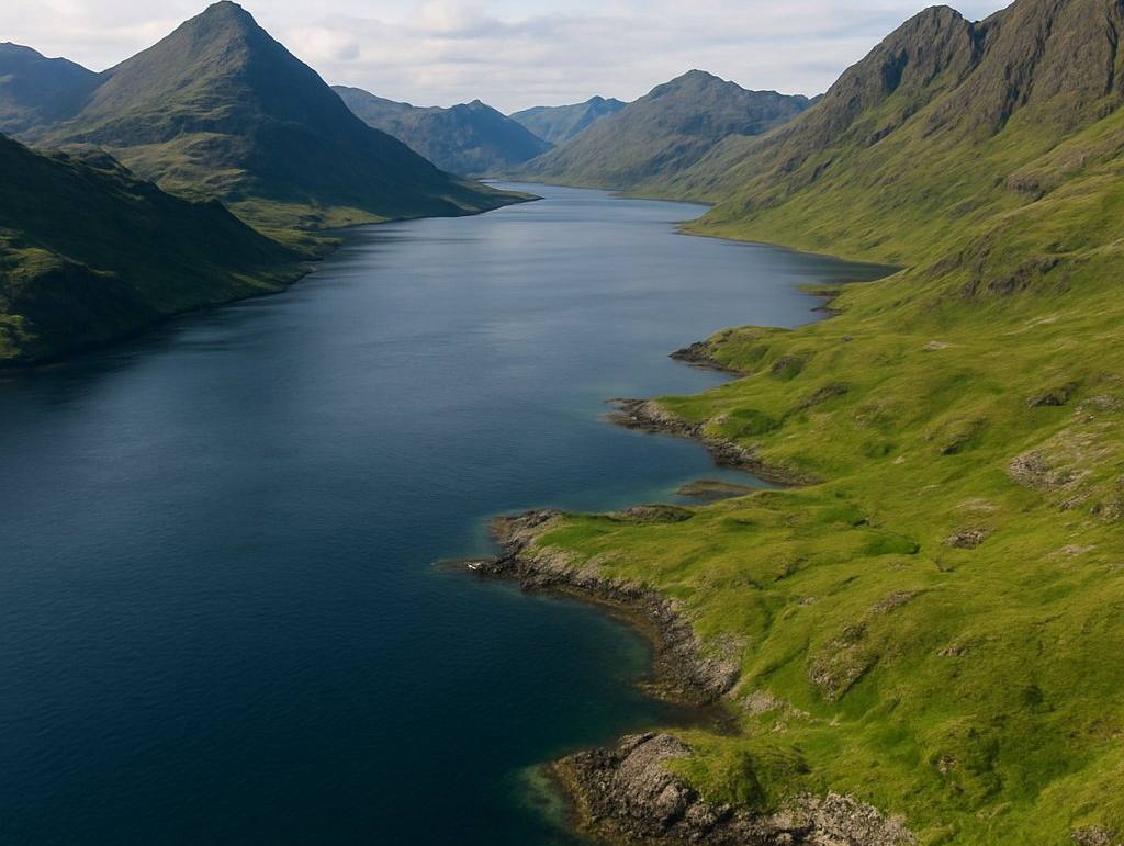 Loch Scavaig Scotland cruise port
