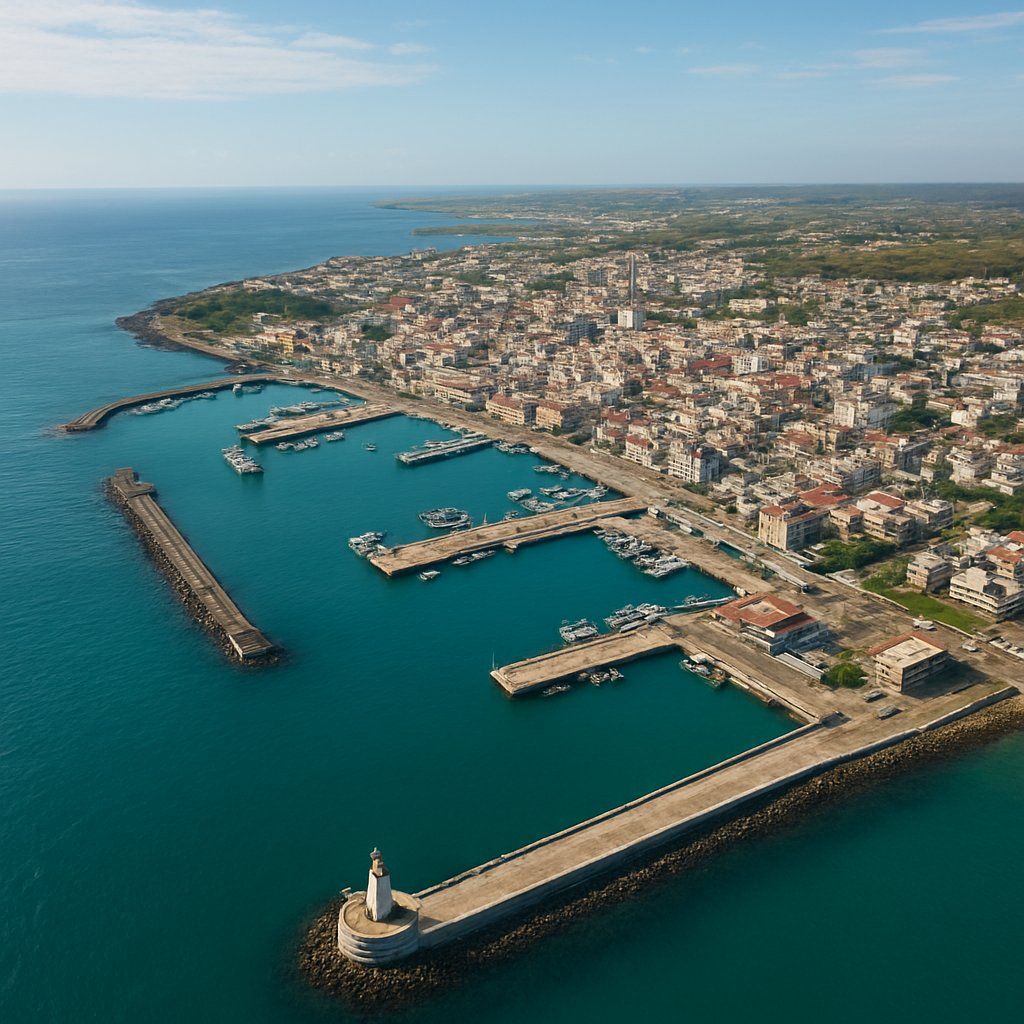 Magong (makung), Penghu Islands, Taiwan Cruise Port - overhead view of the Magong itinerary stop located in the Other (Asia/Africa/Middle East) cruising region