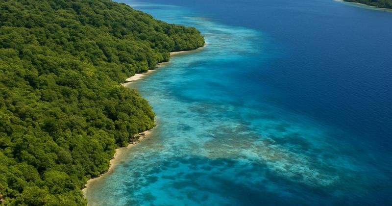 Marovo Lagoon, Vangunu Island, Solomon Islands