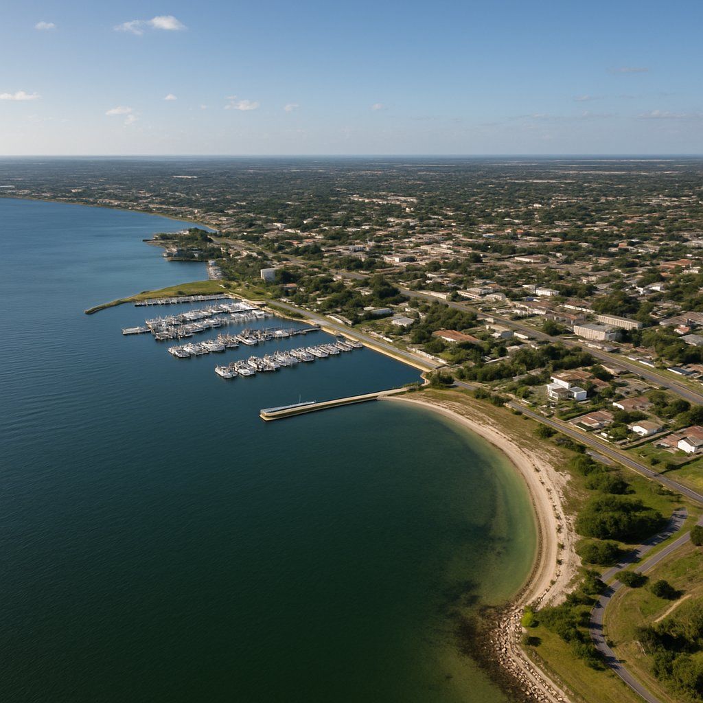 Melbourne, Florida Cruise Port - overhead view of the Melbourne itinerary stop located in the U.S. - Southeast cruising region