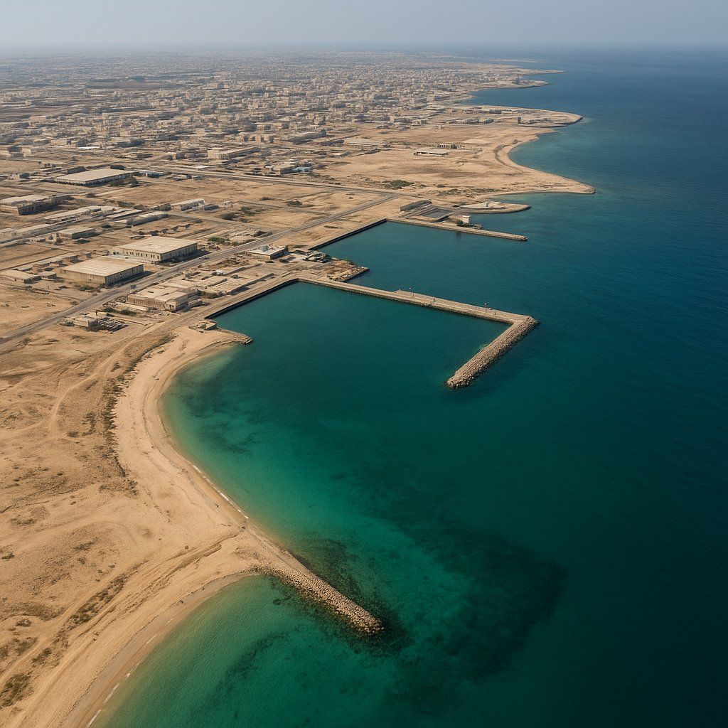 Mina Sulman, Bahrain Cruise Port - overhead view of the Mina Sulman itinerary stop located in the Other (Asia/Africa/Middle East) cruising region