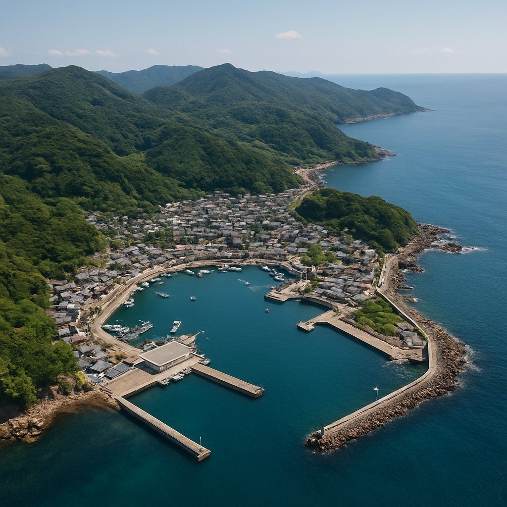 Motomachi Oshima Island, Japan