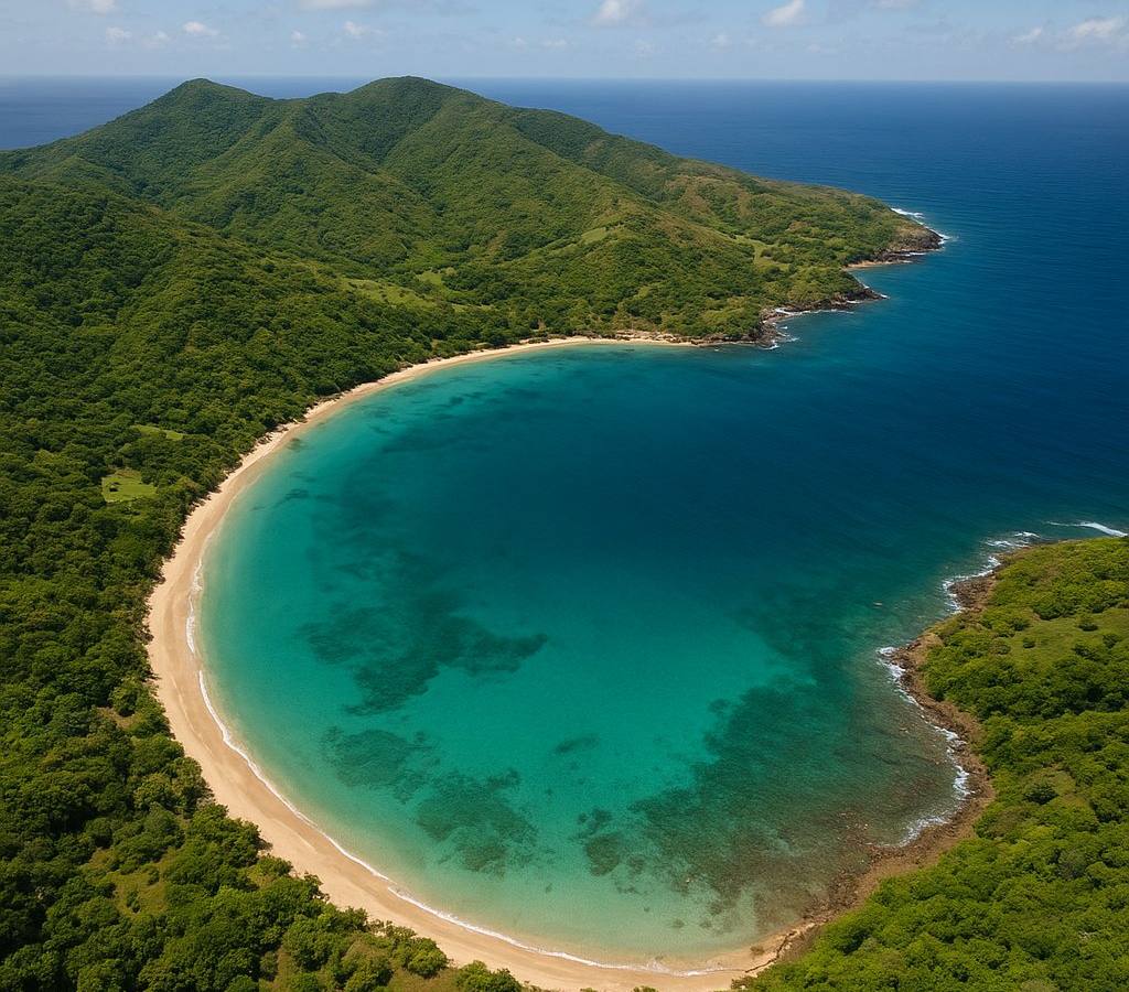 Mt Wynne Beach Bay St Vincent Cruise Port